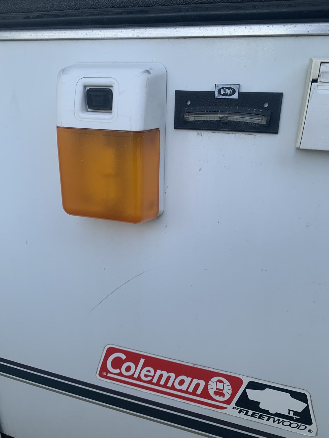 Customer photo review of Amber Porch Lamp Lens