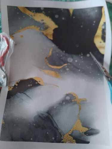 Customer photo review of Kintsugi Canvas Prints