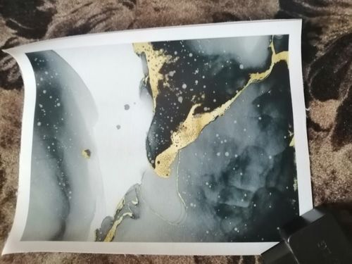 Customer photo review of Kintsugi Canvas Prints