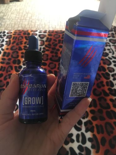 Customer photo review of [GROW] | Ibutamoren (MK-677) 25mg/ml 30ml
