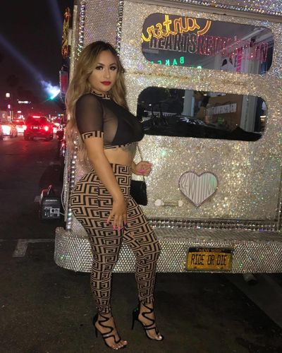 Customer photo review of Sexy Fashion Printing Pants Set