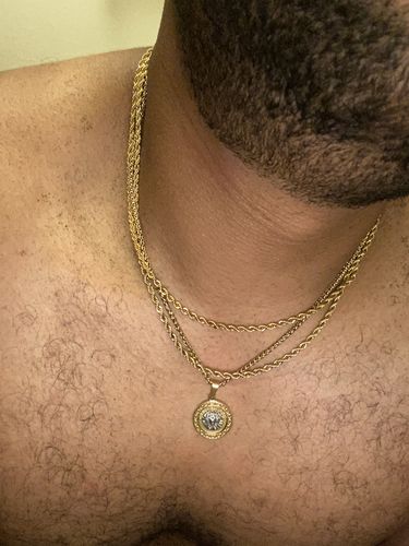 Customer photo review of Medusa (Gold/Silver Two-tone)