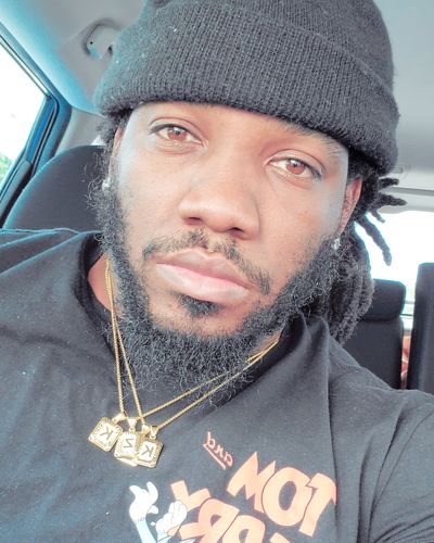 Customer photo review of Gold Initial Pendants