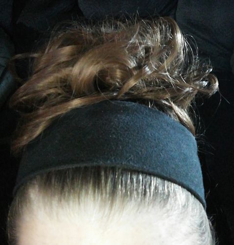 Customer photo review of JuvaBun Messy Bun