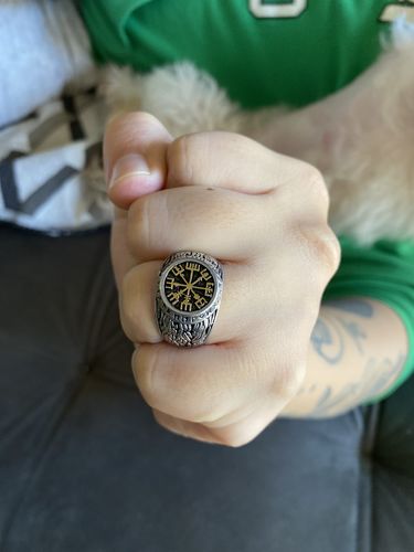 Customer photo review of VIKING NAVIGATOR RING