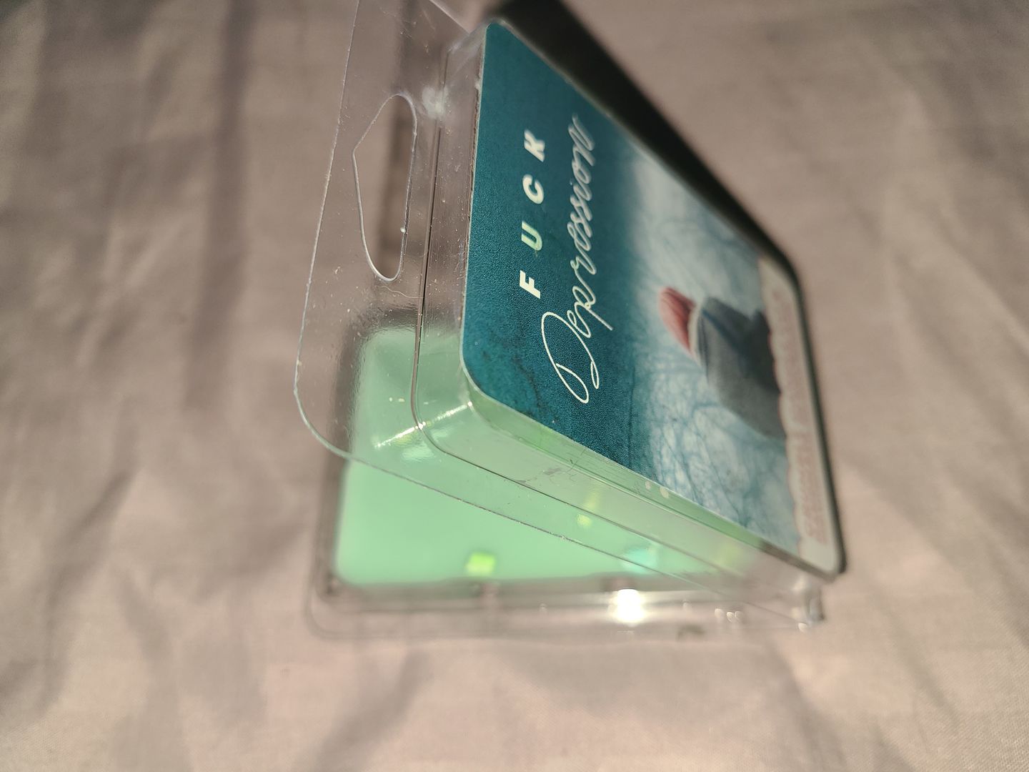 Customer photo review of Fuck Depression Wax Melts