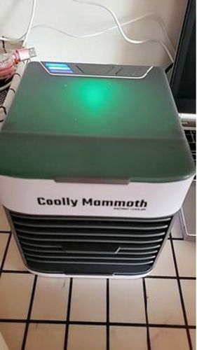 Customer photo review of The Best Portable Air Conditioner for Summer