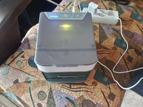 Customer photo review of The Best Portable Air Conditioner for Summer