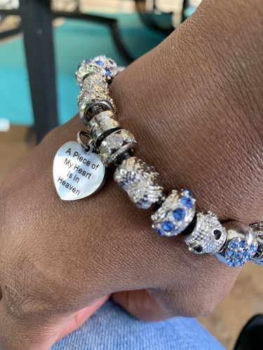 Customer photo review of Piece Of My Heart Bracelet