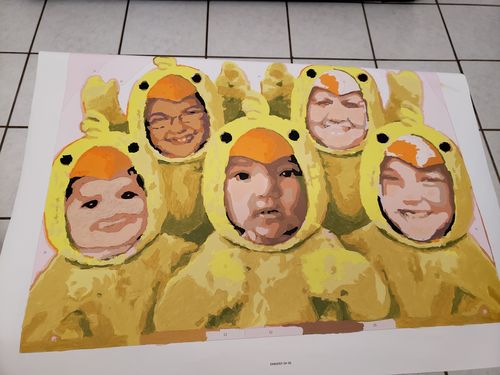 Customer photo review of Paint By Numbers - Favorite photo