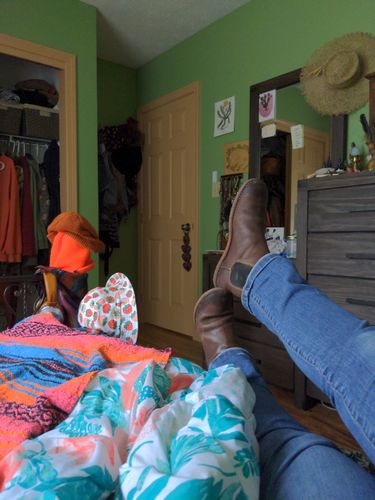 Customer photo review of Talmadge - Wax Brown