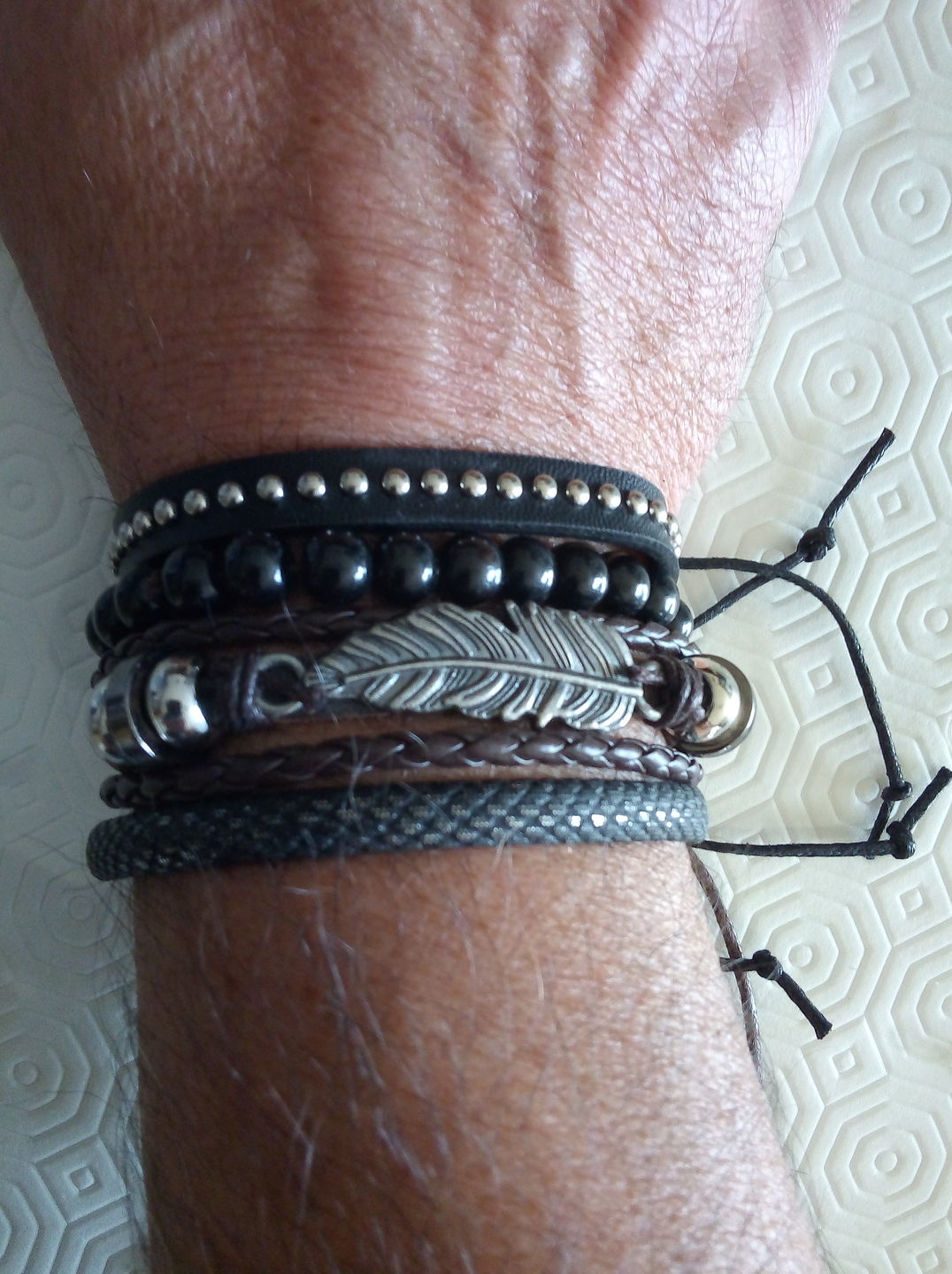 Customer photo review of Bracelet Érèbe
