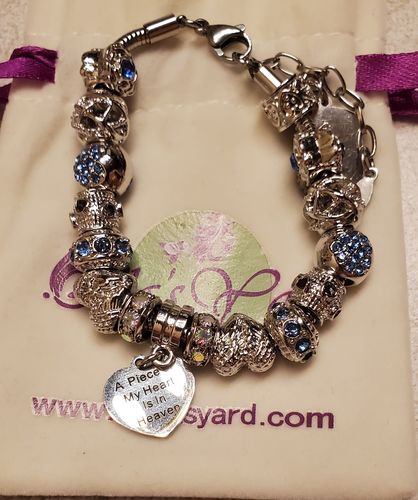 Customer photo review of Piece Of My Heart Bracelet