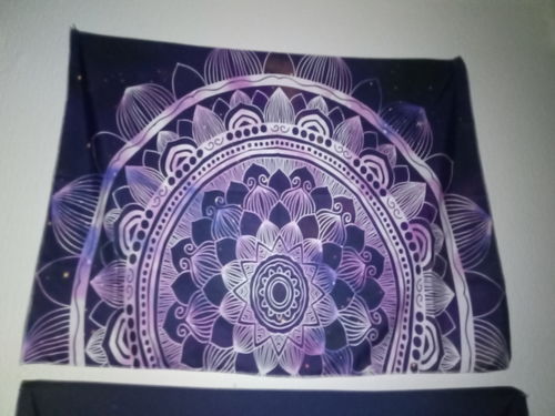 Customer photo review of Boho Mandala Tapestry