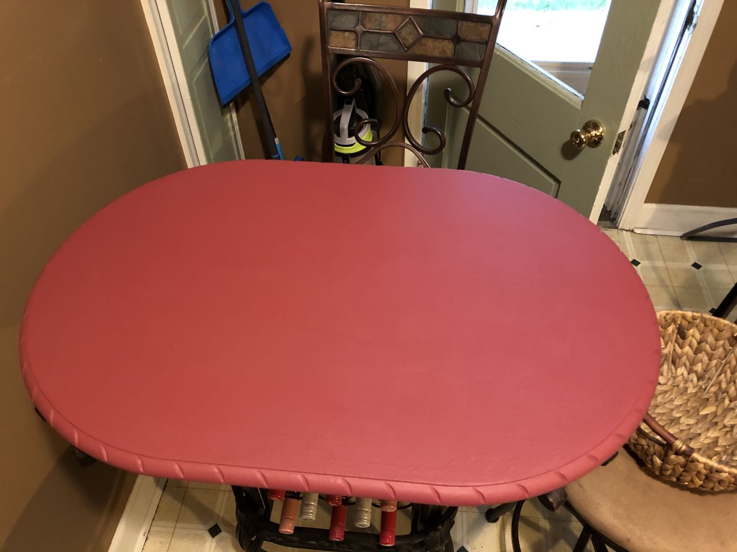 Customer photo review of Chinese Red - One Step Paint