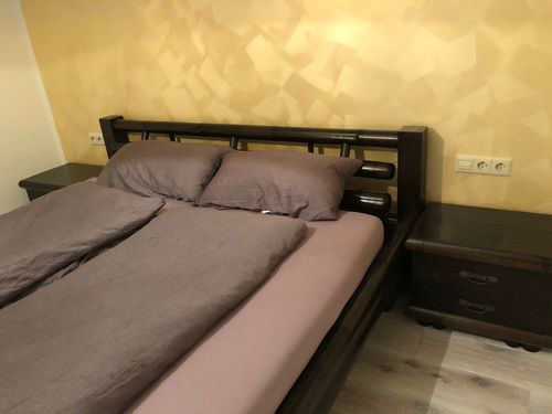 Customer photo review of TABANAN Bambusbett Farbe: negra
