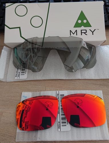 Customer photo review of MRY Replacement Lenses for Oakley Mainlink