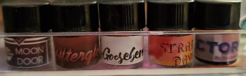Customer photo review of Set of 5 1ml sample vials