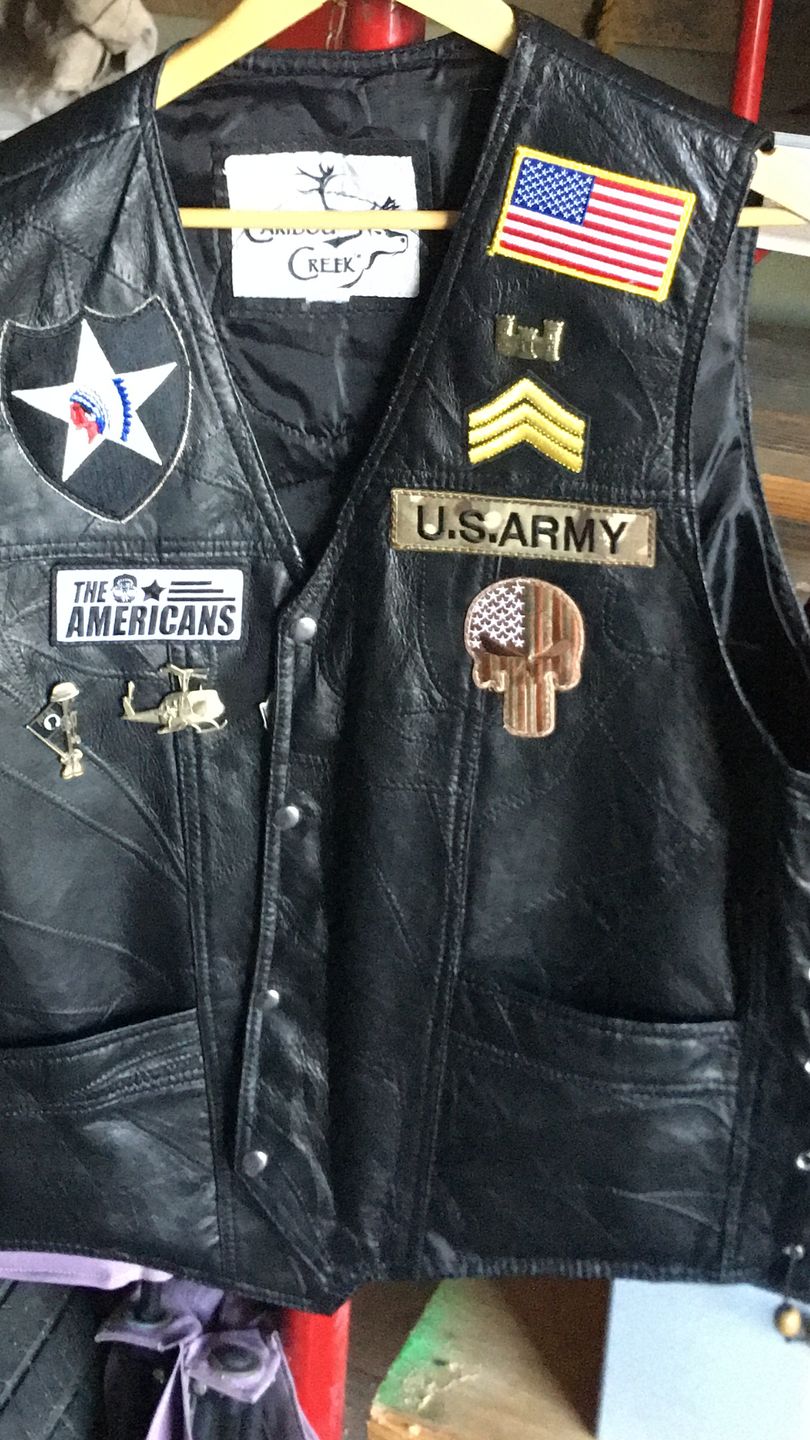 Customer photo review of Huey Helicopter Pin