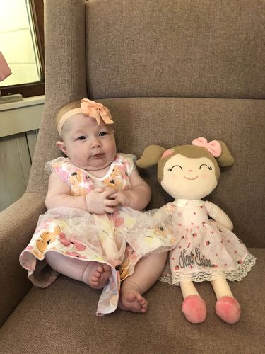 Customer photo review of Personalized Leyadoll (Strawberry) with Gift Bag - 2 Skin Tones
