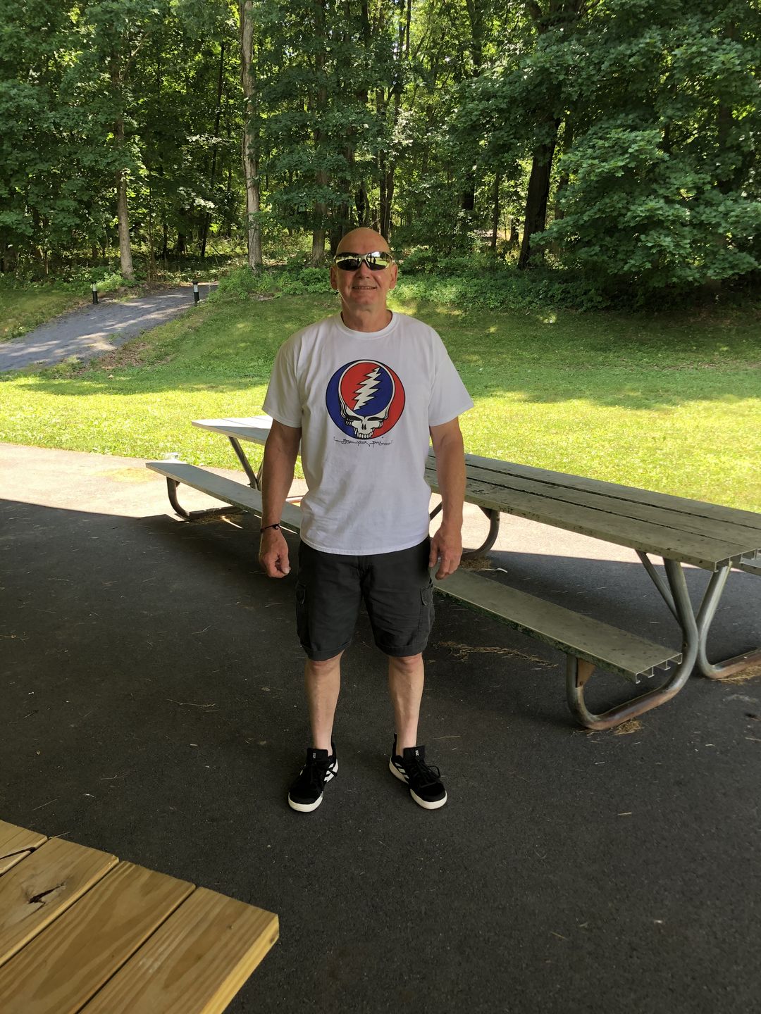 Customer photo review of Grateful Dead Steal Your Face T Shirt