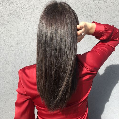 Customer photo review of Huile De Souk - Cure capillaire fortifiante et revitalisante 250ml