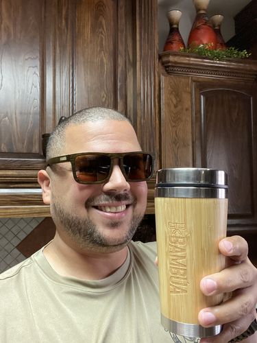 Customer photo review of Bambua Stainless Tumbler