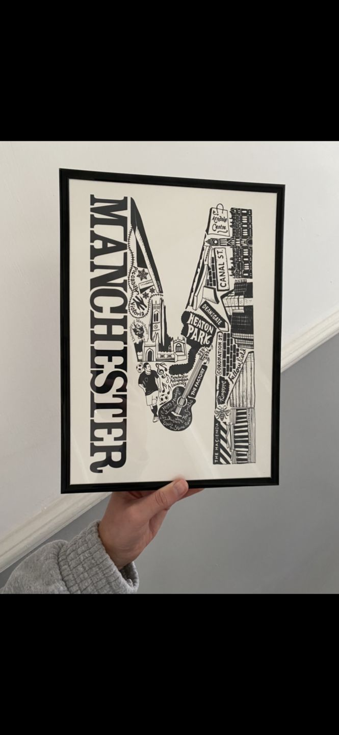 Customer photo review of Manchester Print
