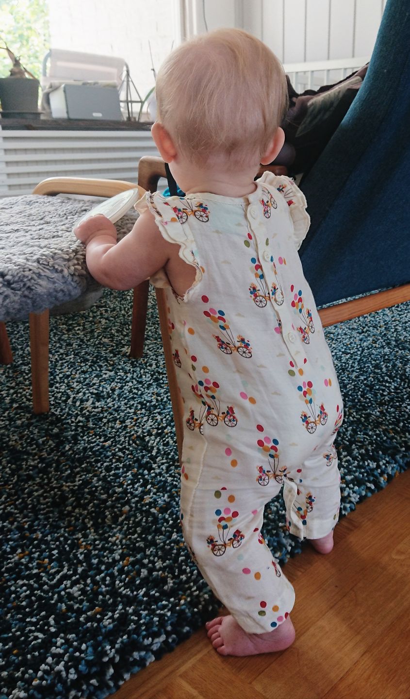 Customer photo review of Flying High Frill Romper