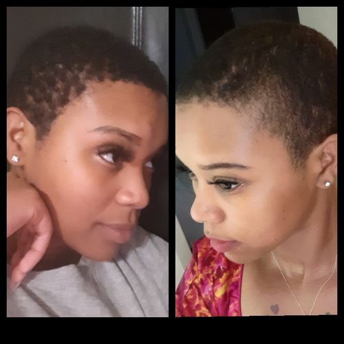 Customer photo review of PureFix Hair Elixir