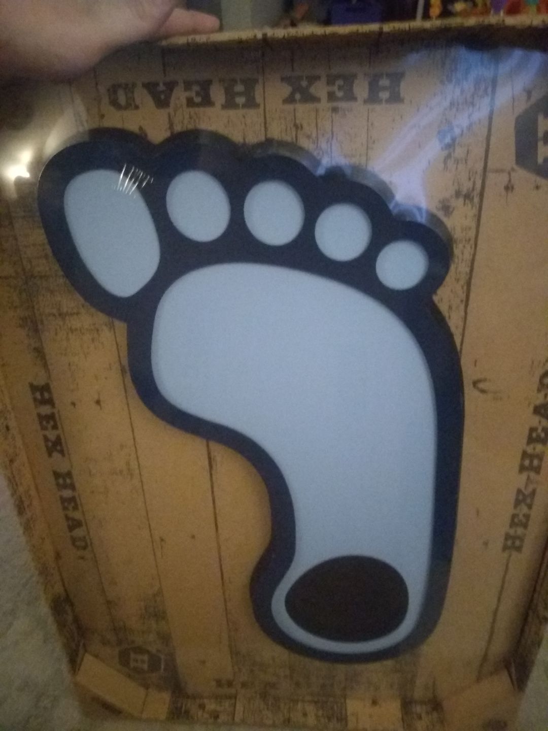 Customer photo review of University of North Carolina "Tar Heel" 3D Metal Artwork