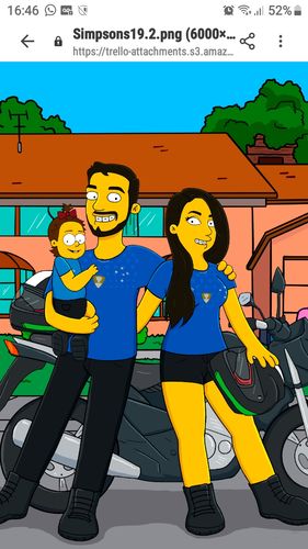 Customer photo review of RETRATO EM ARQUIVO DIGITAL FAMILIA AMARELA