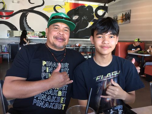 Customer photo review of Filipino T-Shirt Pinakbet Pinoy Food Print