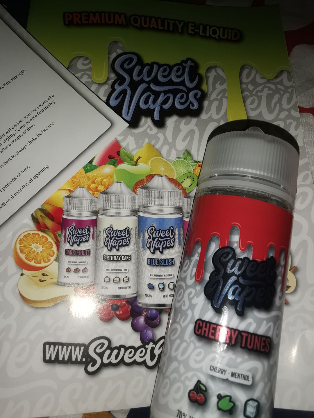 Customer photo review of Cherry Tunes
