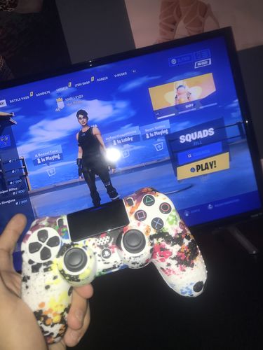 Customer photo review of Psychedelic - PS4 Controller Skin