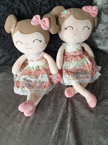 Customer photo review of Personalized Leyadoll (Pink) with Gift Bag