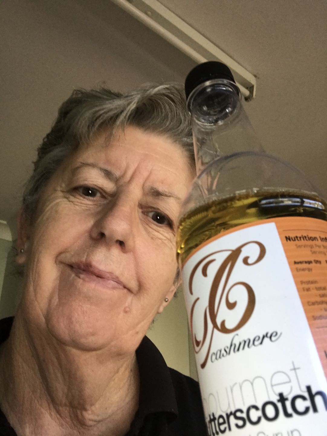 Customer photo review of Irish Cream Coffee Syrup