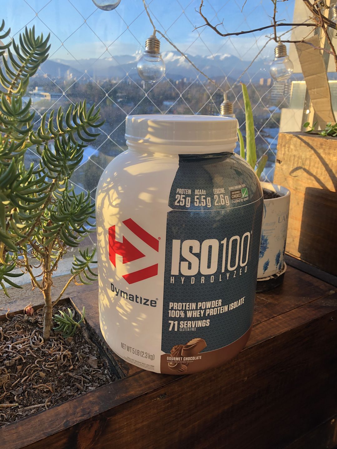 Customer photo review of Dymatize ISO100 Hydrolyzed Proteina Hidrolizada 5 Lb