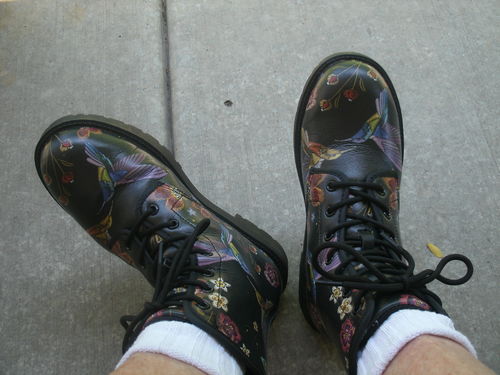 Customer photo review of Hummingbird Handcrafted Boots Limited Edition