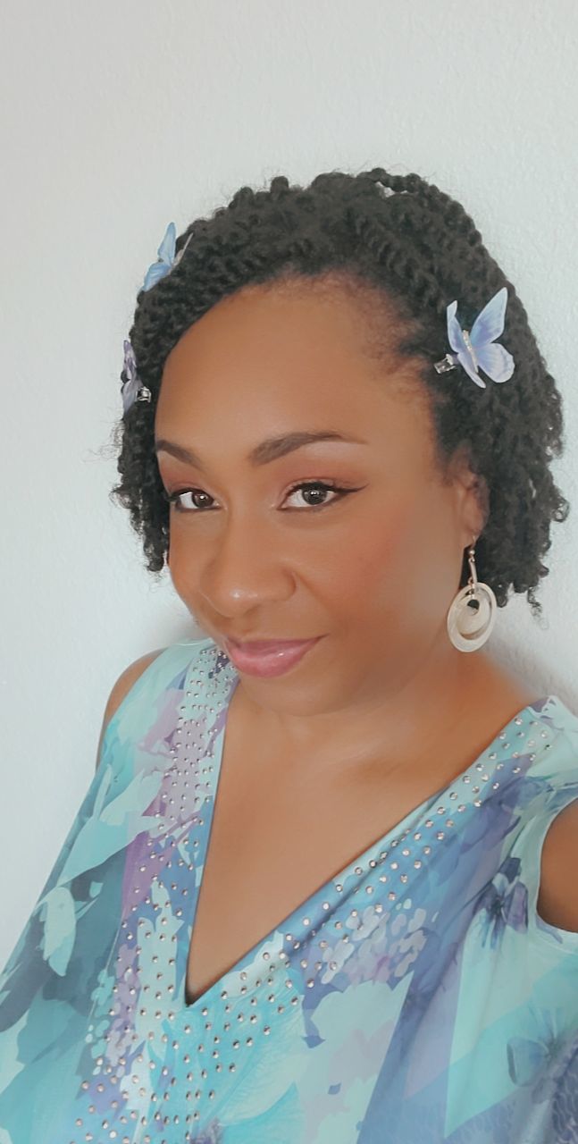 Customer photo review of Curly Hair Grape Seed Conditioner with Ultra Slip and Lavender Fragrance