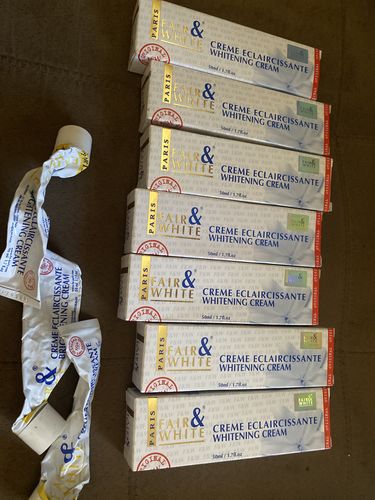 Customer photo review of Fair and White Original Whitening Cream 50 gm / 1.69 fl oz