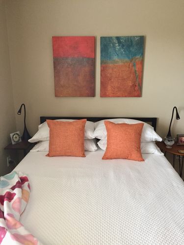 Customer photo review of Mystic River Canvas (Set of 2)