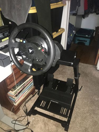 Customer photo review of CLASSIC Steering Wheel Stand