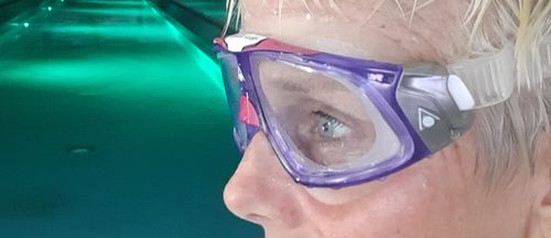 Customer photo review of Seal 2.0 Swim Mask for Ladies