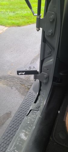Customer photo review of Steel USA Foot Pedals Pegs (07-18 Jeep Wrangler JK JKU JL)