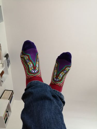 Customer photo review of The Classic Afrisocks Collection