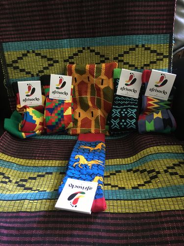 Customer photo review of The Classic Afrisocks Collection
