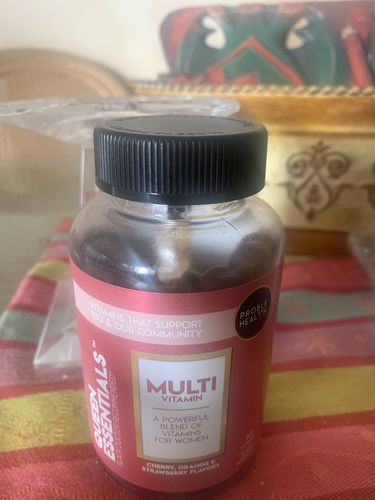 Customer photo review of QUEEN ESSENTIALS- Women's Daily Multi-Vitamin (plant-based) Gummies (45 Day Supply/ .55 Cent A Day) CLICK HERE