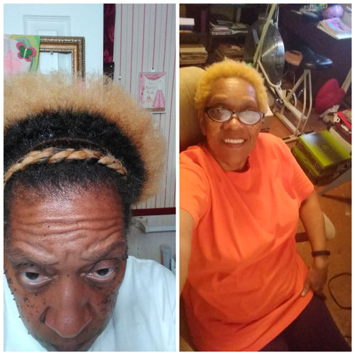 Customer photo review of PureFix Hair Elixir