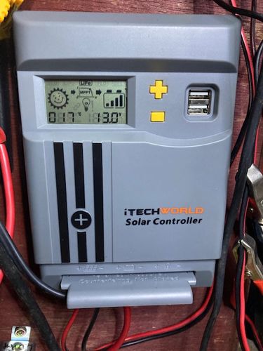 Customer photo review of 30 Amp MPPT solar regulator charge controller iTechworld